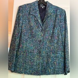 SHANI  Vibrant Tweed Blazer